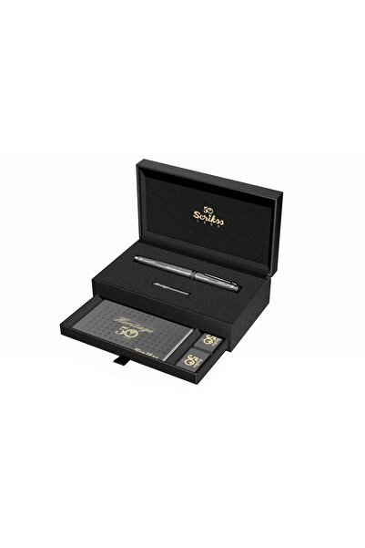 Scrikss قلم حبر دولماكيم هيريتاج أسود غير لامع (50. تصميم خاص للسنة)