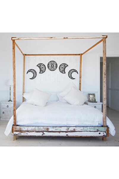 Moon Phase Wooden Wall Table