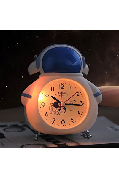 keyfim shop Dekoratif Astronot Tasarımlı Masa Saati