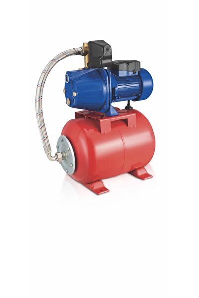 DYNAMİC MAX Jet100 Bakır Sargı 1.5 Hp 4 Kat 5 Daire 50 Litre Yatay Tanklı Hid...