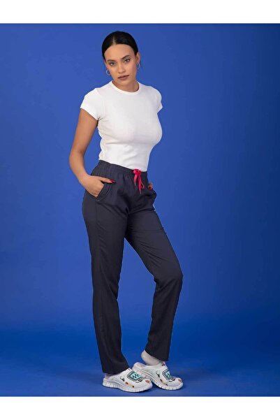 BAŞARAN UNİFORMA Unisex Kalıp Tam Lastikli Soft Likralı Hemşire / Doktor Scru...