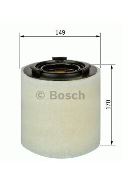 Bosch Wolksvagen Polo 1.6 Tdi202009-2014 Air Filter Brand
