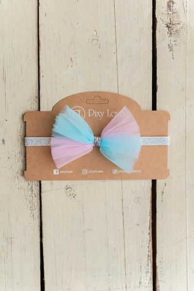 PixyLove Colorful Girl's Bandana Bow Mermaid