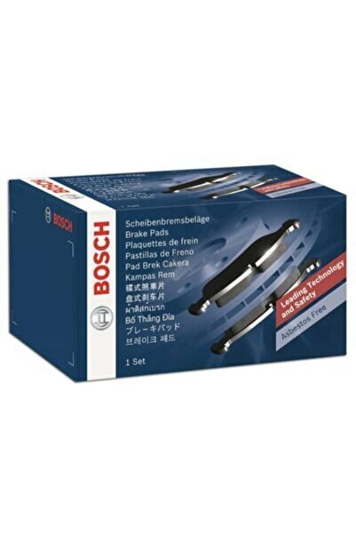 Bosch Courier 2014-2018 Ön Fren Balata Takımı (KURYE-KURYIR)