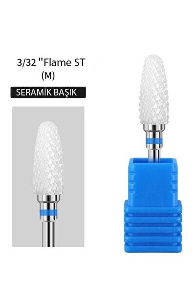 Ocean Seramik Freze Ucu,profesyonel, Protez Tırnak Jel Tırnak, Kuru Manikür Kullanımına Uygun