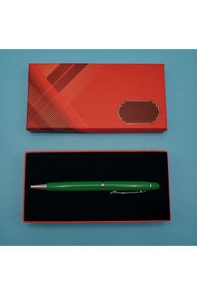 Acousticworld Boxed Green Pen N-517