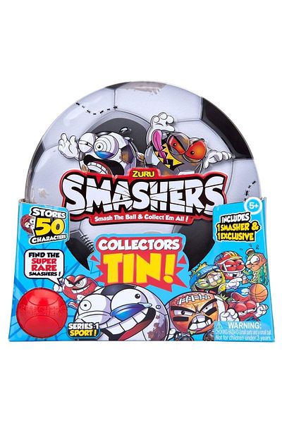 Smashers Brand: Smashers Football Metal Storage Box Category: Character Figure Toys