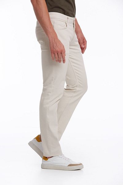 Hatemoğlu Stone Regular Fit ίσιο βαμβακερό τζιν παντελόνι με 5 τσέπες