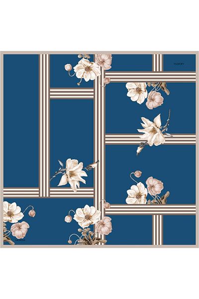 Armine Μεταξωτό κασκόλ 8244d (twill) (νοσταλγία)