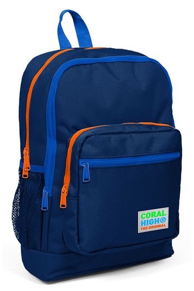 Coral High Rucsac pentru școală primară și zilnică bleumarin - băiat