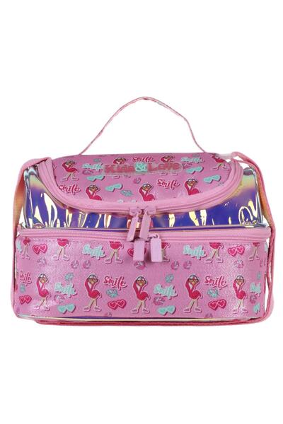 Genel Markalar Kids & Love Flamingo Aynalı Simli Beslenme Çantası 24x15x15 (l...