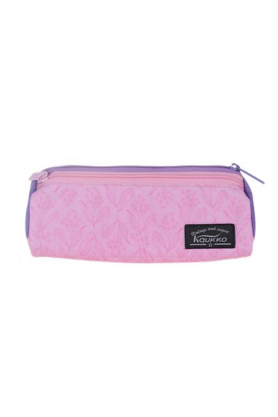 KAUKKO Geantă pentru stilou Wichlight cu 3 compartimente liliac-violet