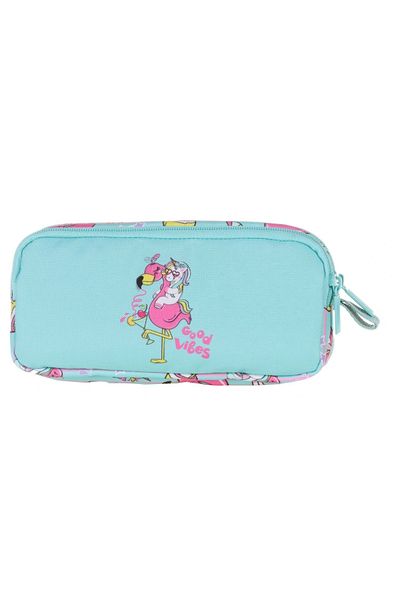 KAUKKO Τυρκουάζ-ροζ Unicorn Pencil Case - Κορίτσι