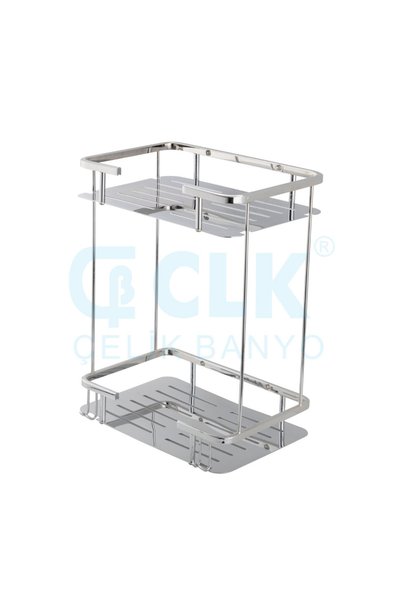 ÇELİK BANYO Lidya Double 15X22 cm Brass Material