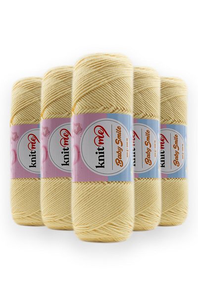 knitme Baby Smile 100 Γρ 5'λι Παγκετ Amigurumi Punch Μωρού Χειροποίητο Νήμα Taka Yarn (011)