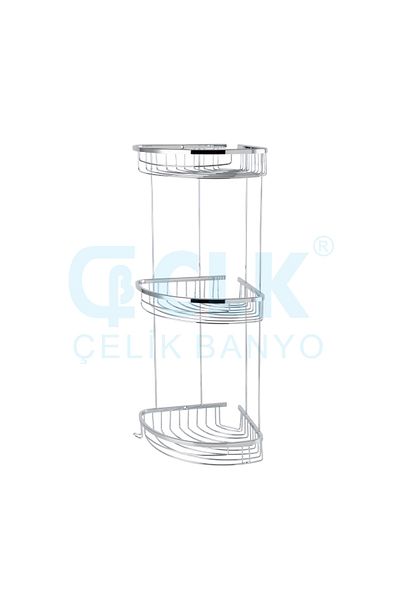 ÇELİK BANYO مادة نحاسية ثلاثية مقاس 22x22 سم من ديستينا