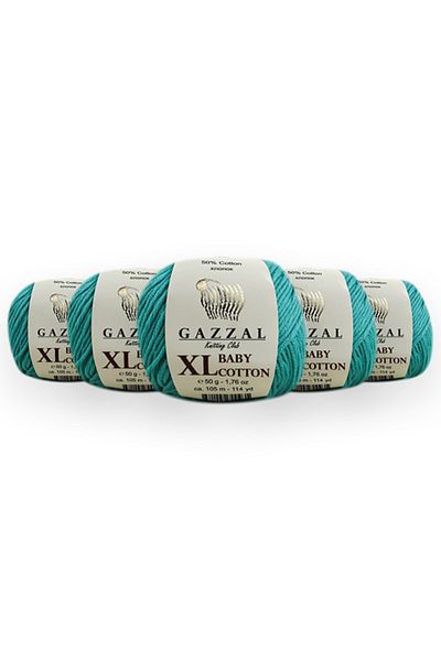 Gazzal Baby Cotton Xl 50 gr 5 Pack Amigurimi Punch Πλεκτό Χέρι Κλωστή Taka Yarn 3426 Xl