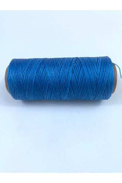 Hobigram Coarda cerata de culoare albastra 10 metri - Aparat de tricotat, design elegant, accesoriu pentru femei