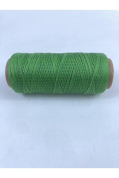 Hobigram Πράσινο Χρώμα Κερωμένο Σχοινί 10 μέτρα – Σχοινί πλεξίματος, Κομψό Σχέδιο, Γυναικείο Αξεσουάρ – Σχοινί πλεξίματος