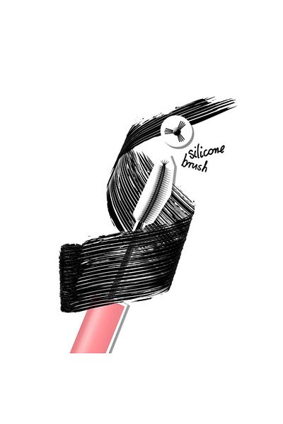 Lovely Black Eyelash Extension - Curling Effect Mascara