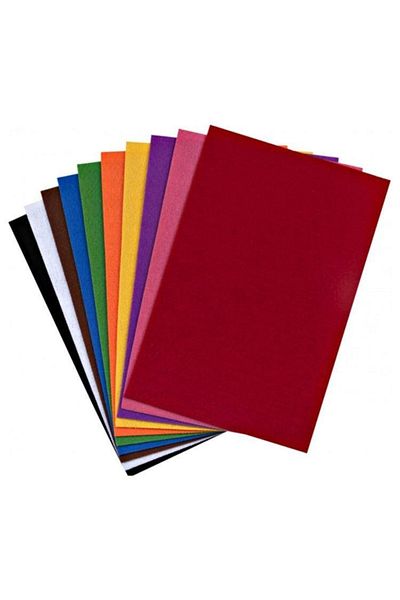 Endüstriyelkesim Colorful Felt 10 Colors 50x70 Cm