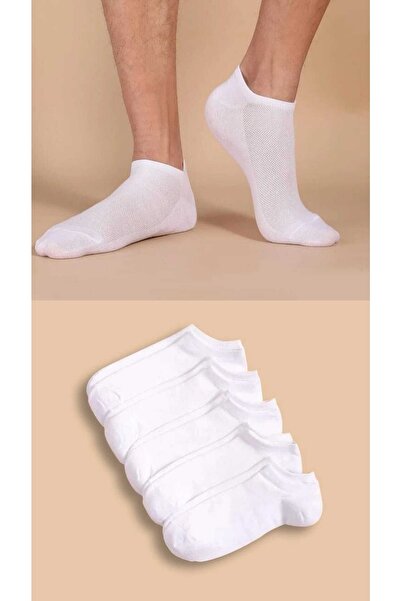 BGK 5-piece unisex summer booties socks
