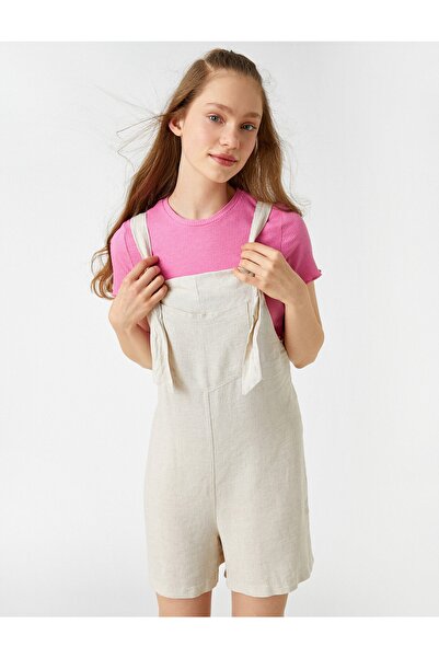 Koton Shorts, Overalls, Tasche, detaillierter Riemen