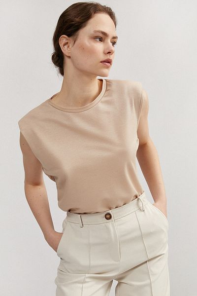 Koton Damen-Unterhemd in Beige 21YY59000037