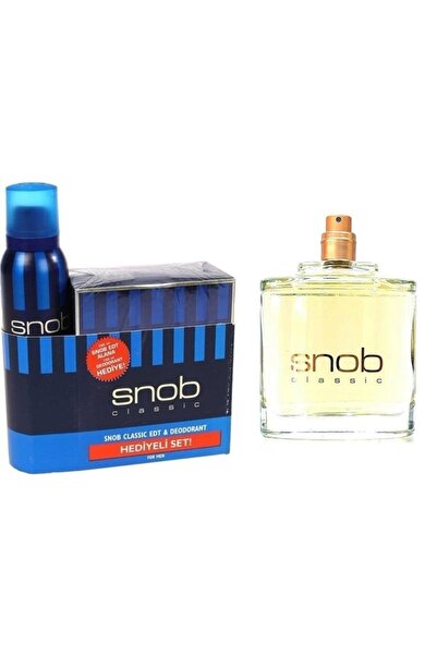 Snob Classıc Edt 100ml Deodorant 150ml Erkek Parfüm Seti