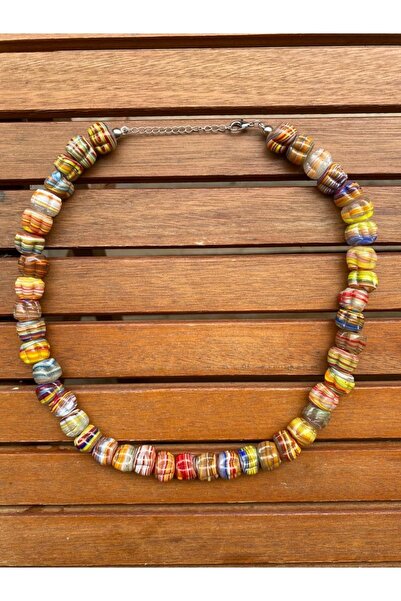 wanwa aksesuar Ebruli Makarna Kolye