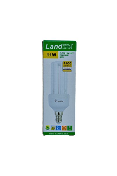 Landlite Land Lite 11w 220-240v 600lm 2700k E14 Tasarruflu Ampul
