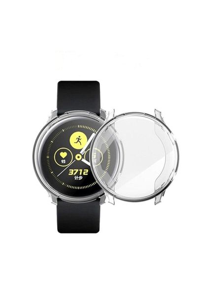 Tagomoon Samsung Galaxy Watch 6 40mm Compatible Case and Screen Protector  360 Full Protection Silicone Case - Trendyol