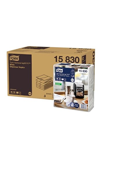 TORK 15830 Xpressnap Fit Dispenser Napkin 1 Box