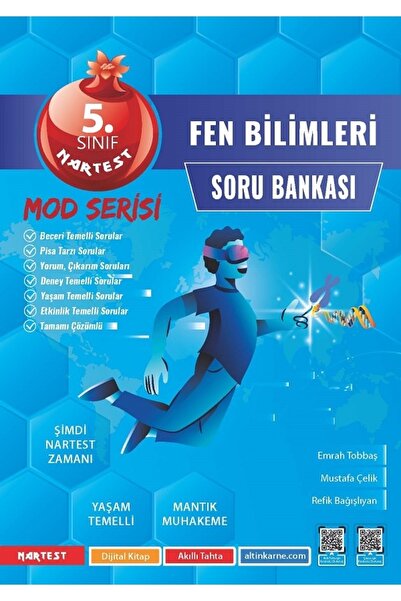 Nartest Yayınevi NARTEST 5.SINIF MOD FEN BİLİMLERİ SORU BANKASI