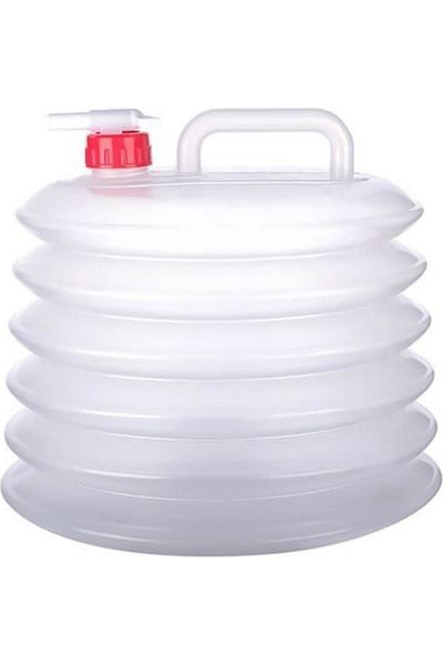 Neler Geldi Neler Accordion Can, Folding Practical Water Bottle Camping Can Picnic Can 10 Lt