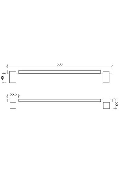 Tema Premium Towel Holder 50 cm