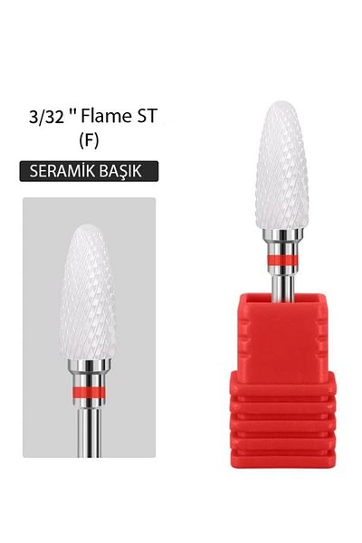 Ocean Ceramic Milling Tip, Professional, Denture Nail Gel Nail, Suitable for Dry Manicure Use