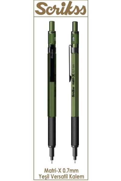 Scrikss Matri-x 0.7 Mm Yeşil Versatil Kalem