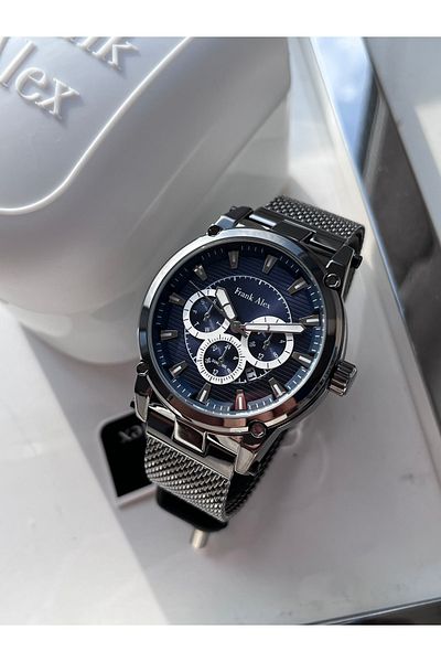 Frank Alex Men's Straw Wristwatch