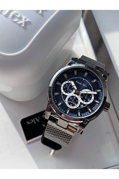 Frank Alex Men's Straw Wristwatch