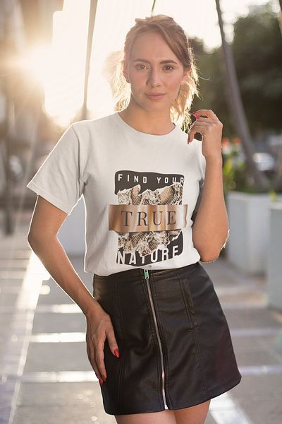 SUNFREE Tricou obișnuit cu imprimeu leopard alb