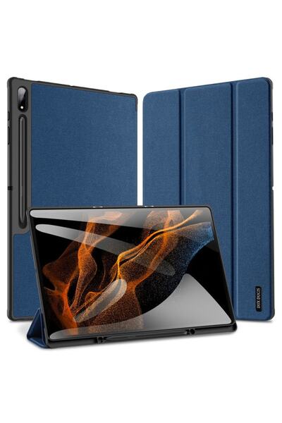 Dux Ducis Samsung Galaxy Tab A8 2021 10.5 (x200-x205) Kılıf Kalem Bölmeli Sta...