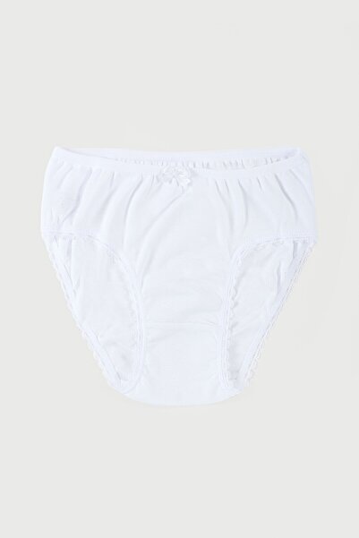 NBB White Ribana Girl's Slip Panties