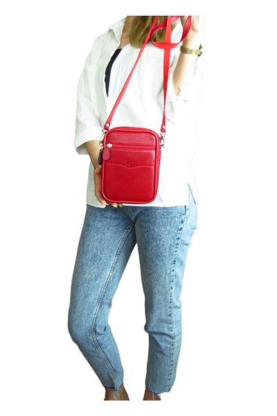 MÇ DERİ Passport Bag Genuine Calf Leather