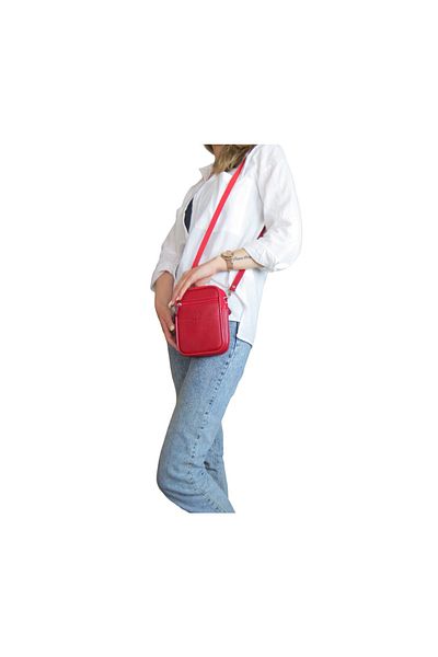 MÇ DERİ Passport Bag Genuine Calf Leather