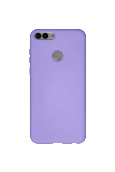 Molly Technology Huawei P Smart 2018 Için Lila Liquid Içi Kadife Silikon Kılıf