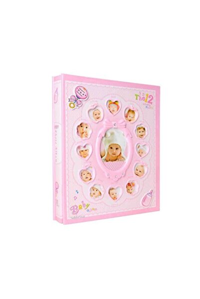 PHOTO ALBUM Sh Album 240 10X15Cm. Baby Girl Pink Photo Album