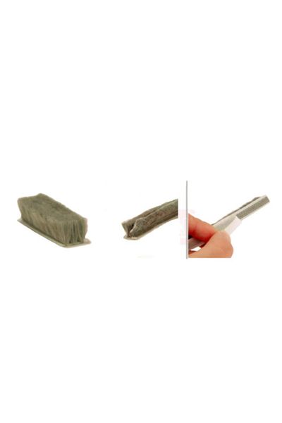 Azra 10 Meters Self-Adhesive Glass Balcony-sliding Door Bristle Wick Base 6.7 Load15 mm