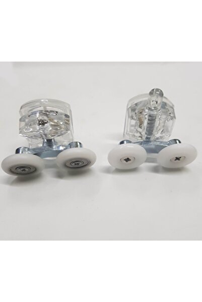 Anpa Duşakabin Şeffaf Plastik 1 Alt 1 Üst 22 Mm. Rulmanı