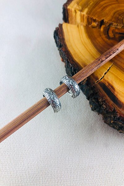 Sungurbey Gümüş Dünyası Gümüş Bayan Dövme Küpe